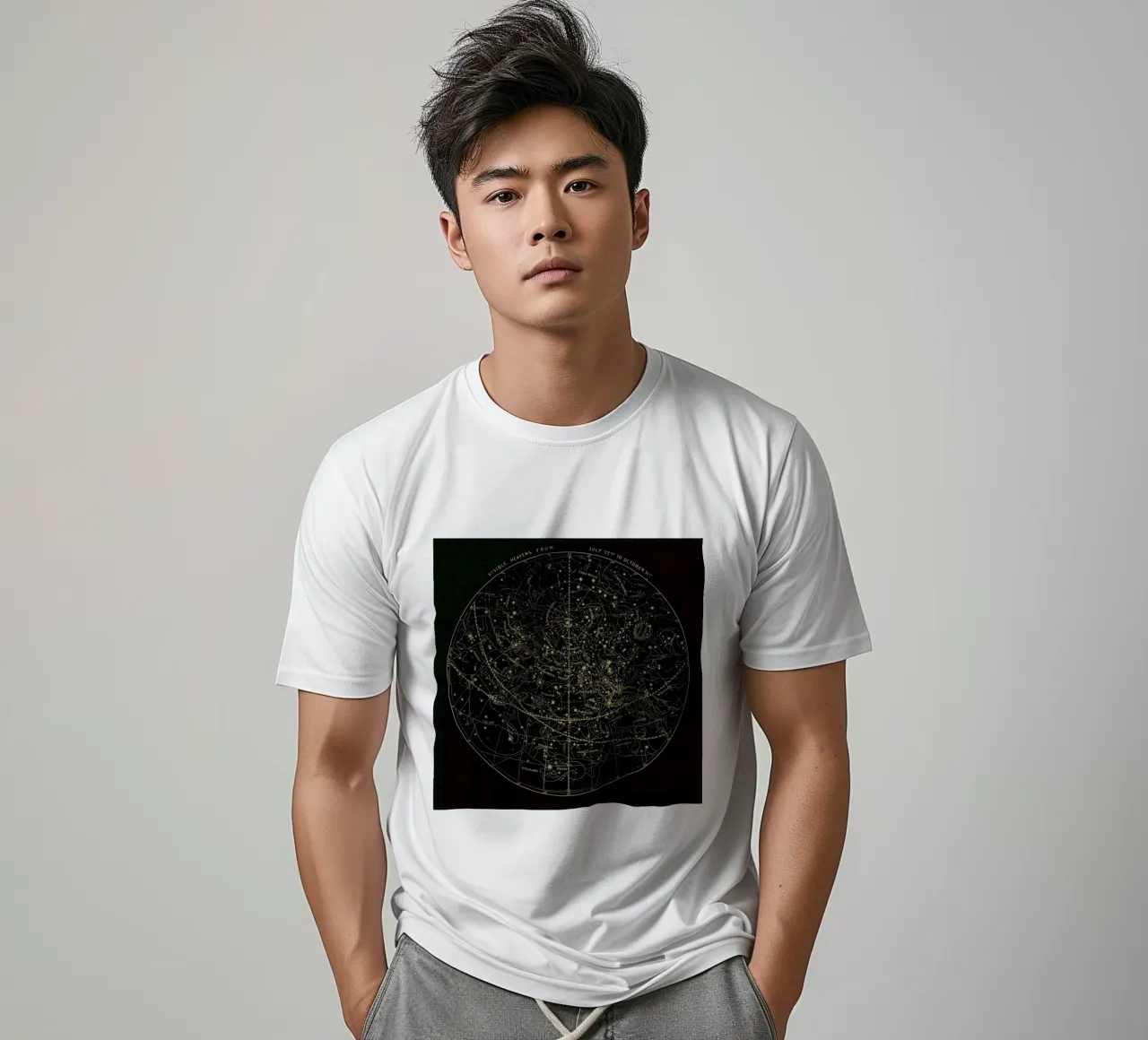 Visible Heavens Dark t-shirt da Astër