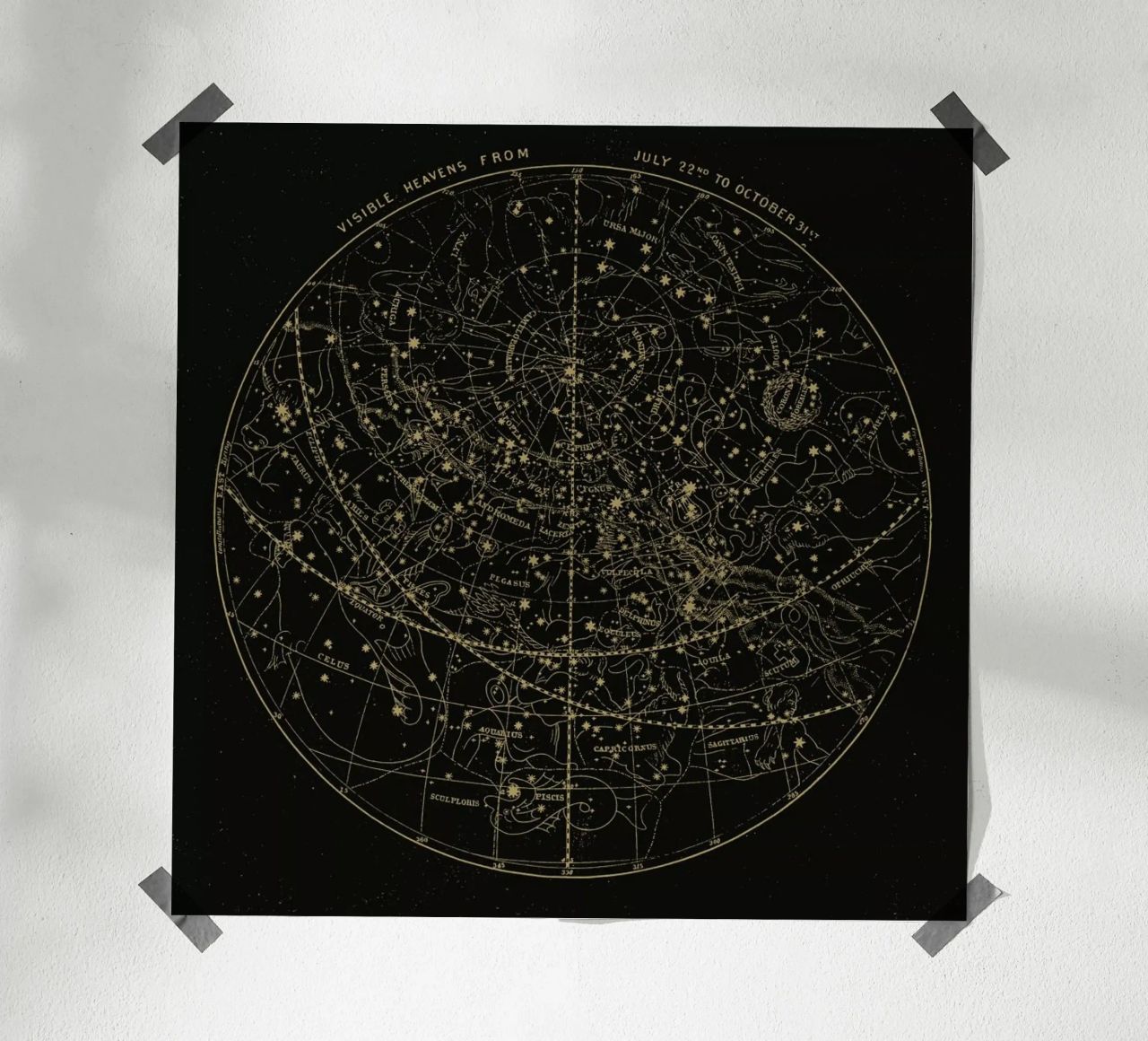 Visible Heavens Dark Poster von Astër