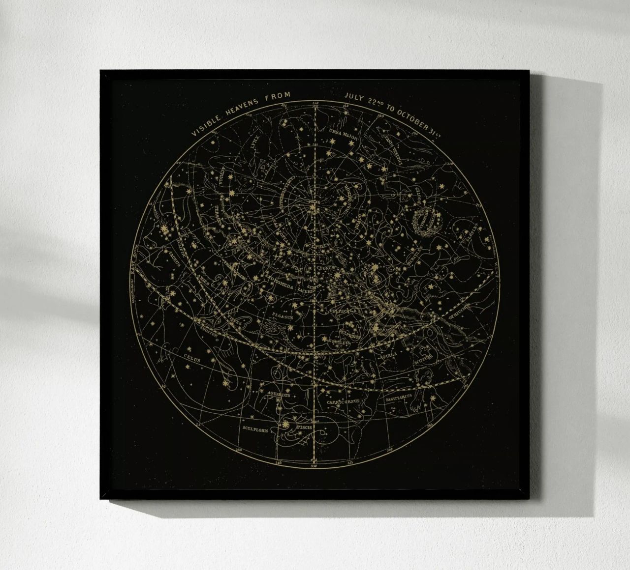 Visible Heavens Dark Poster von Astër