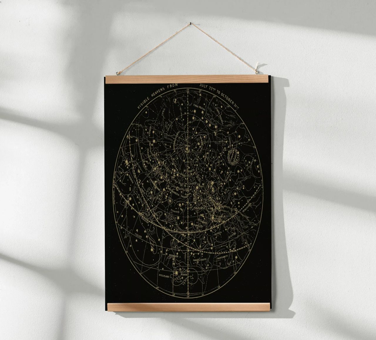 Visible Heavens Dark Poster von Astër
