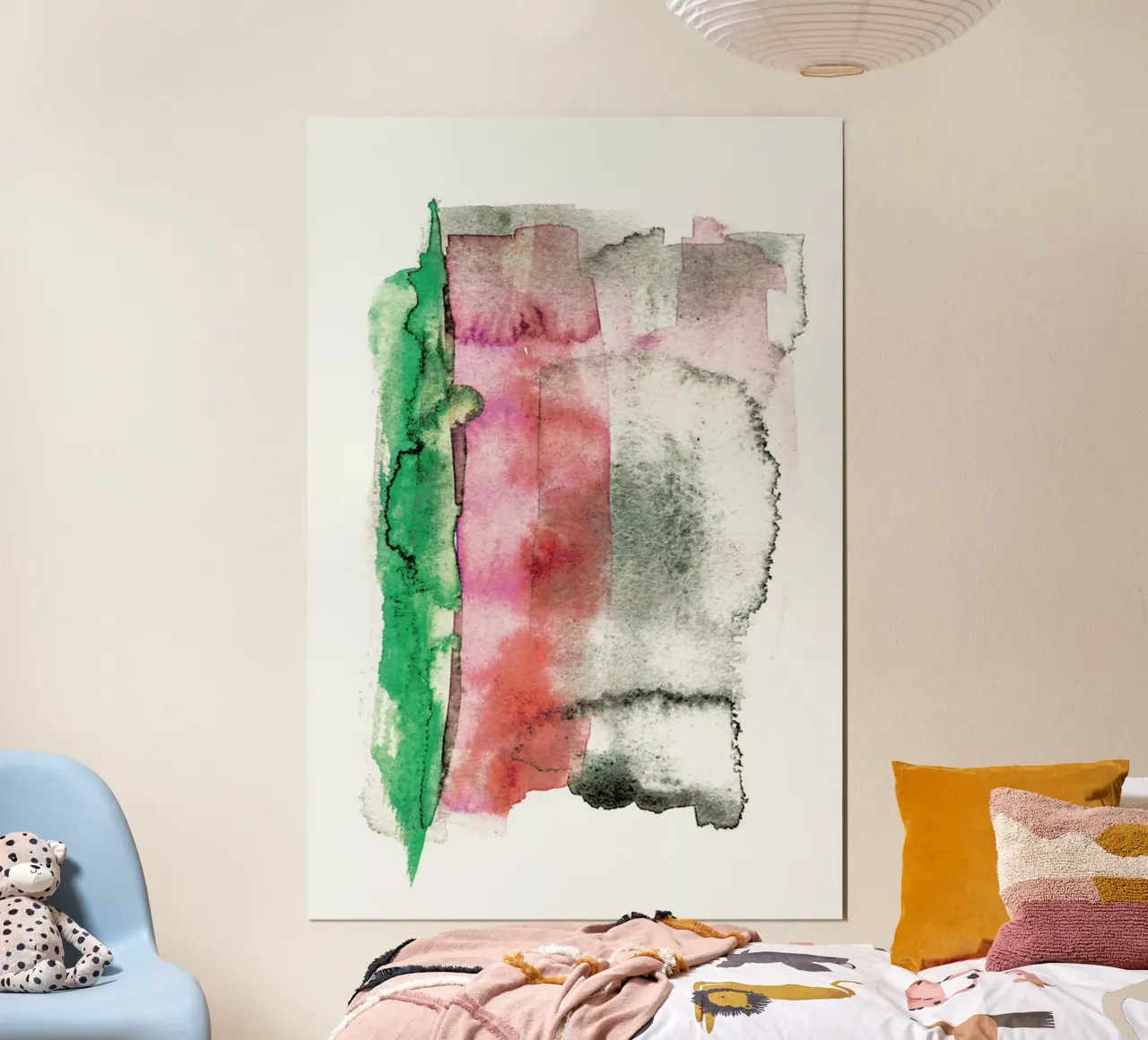 Waterfall poster con telaio in legno da Shot By Clint