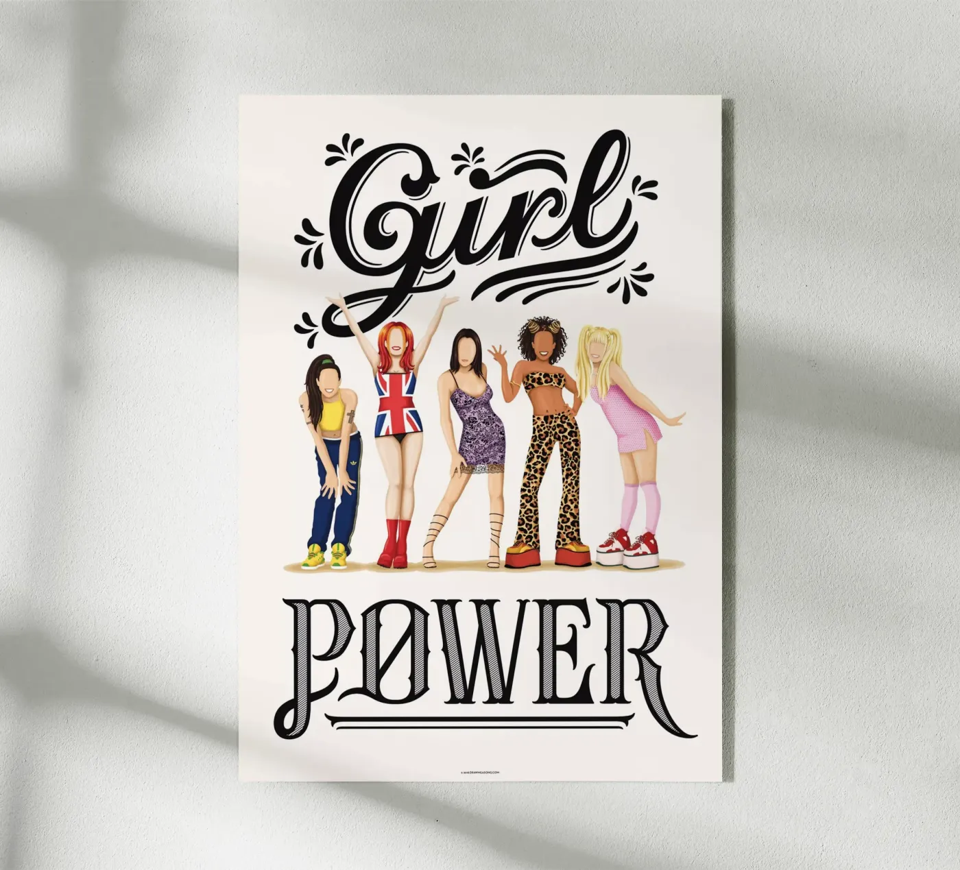 Girl Power plexiglass da Nour Tohme