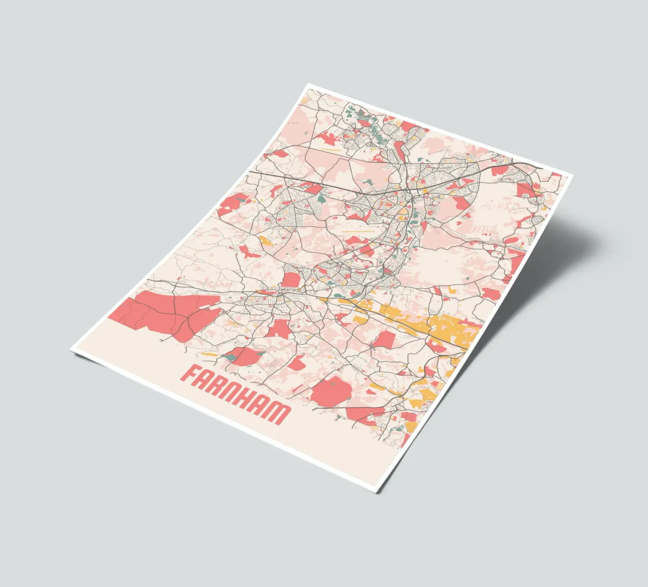 FARNHAM sticker sheet by Travelstudio