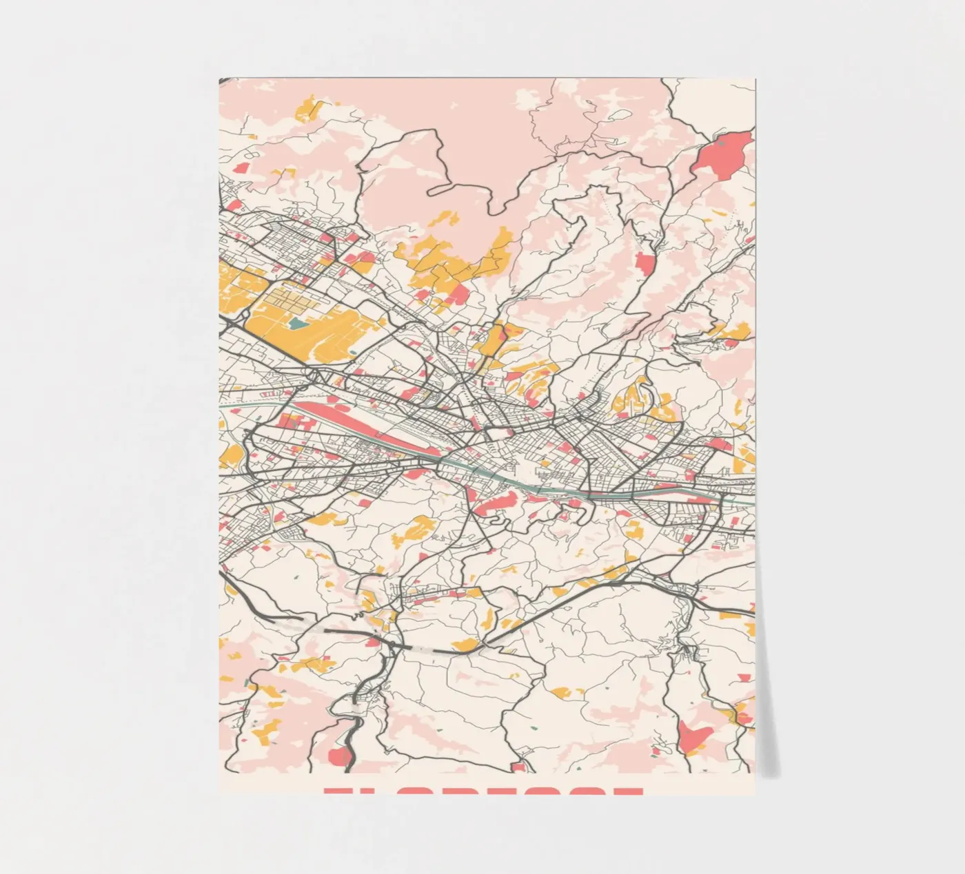 FLORENCE sticker sheet by Travelstudio