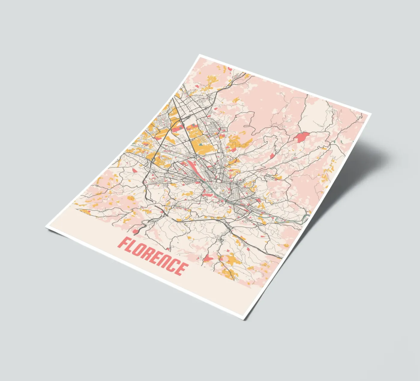 FLORENCE sticker sheet by Travelstudio