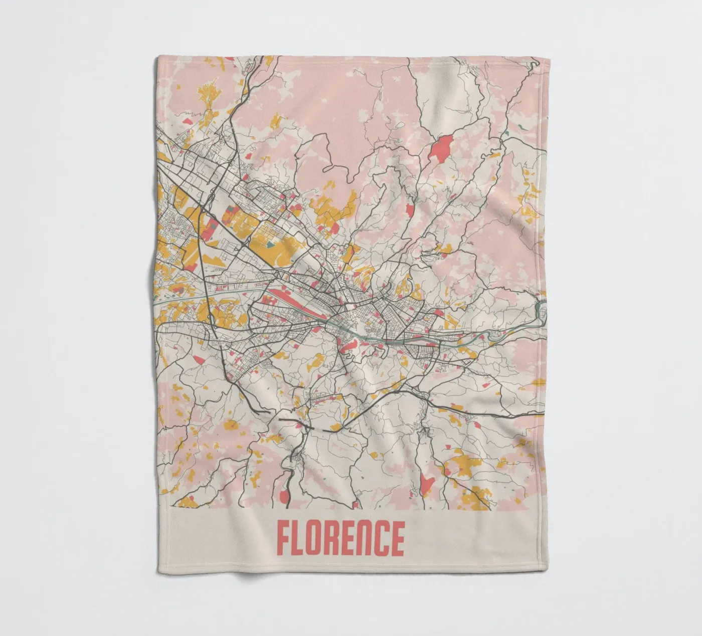 FLORENCE fleece blanket by Travelstudio