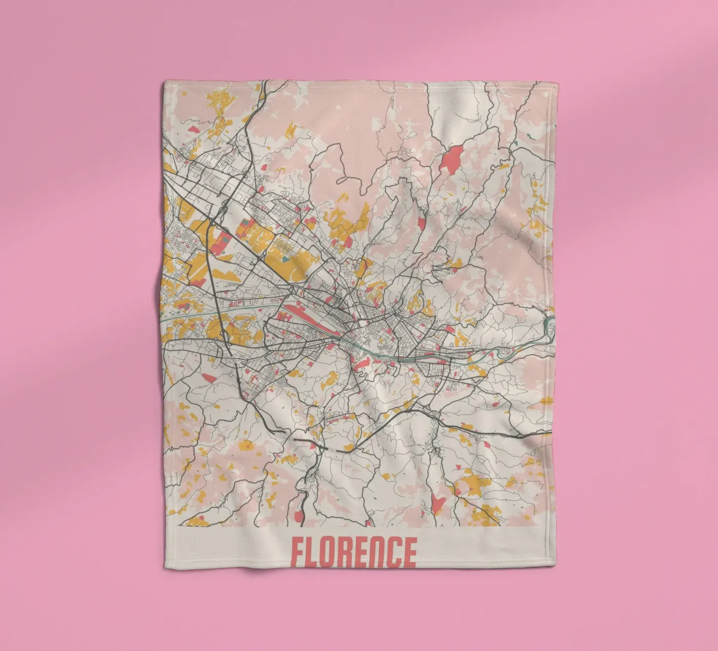 FLORENCE fleece blanket by Travelstudio
