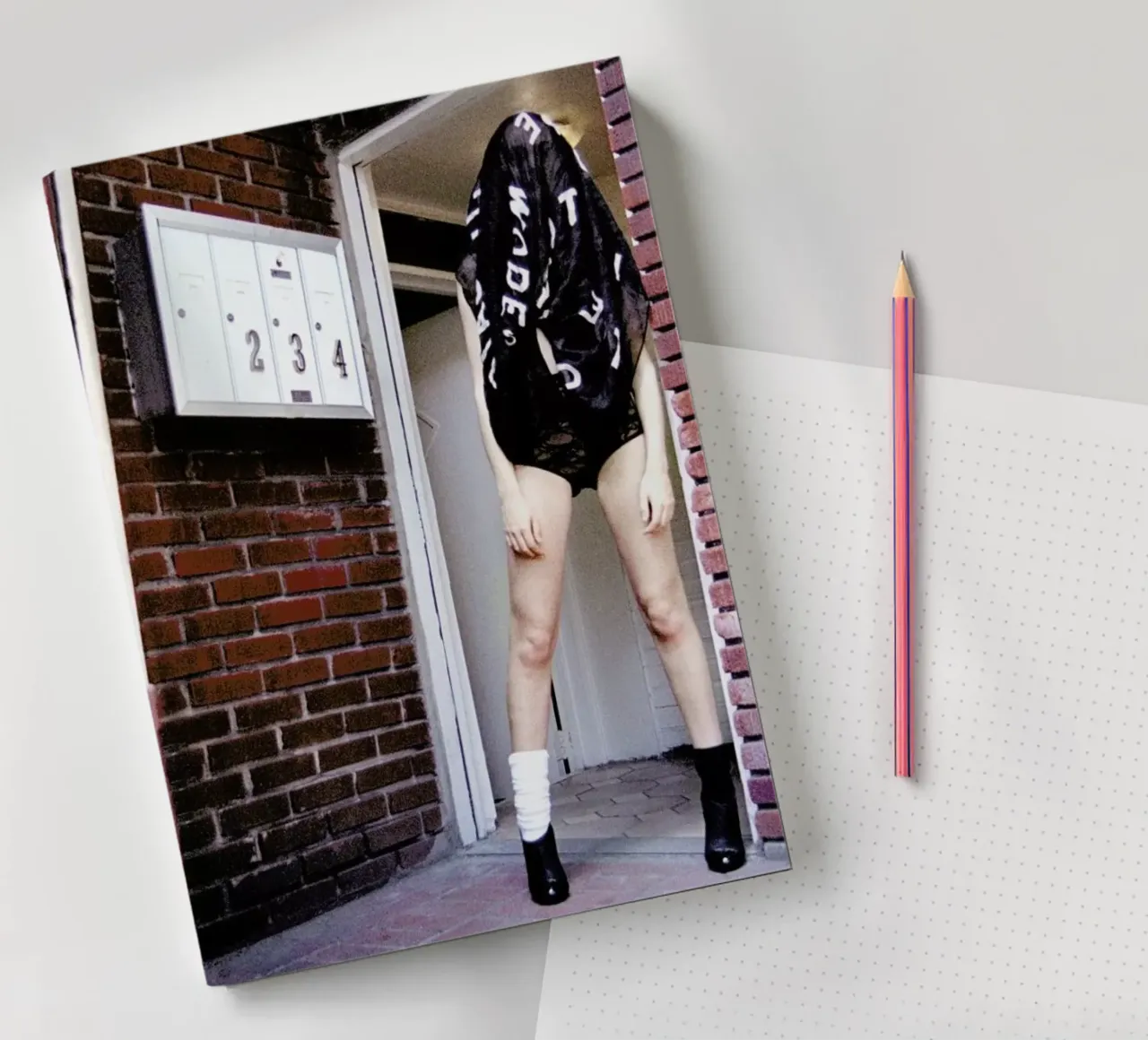 Covered up notebook by Aysha Banos