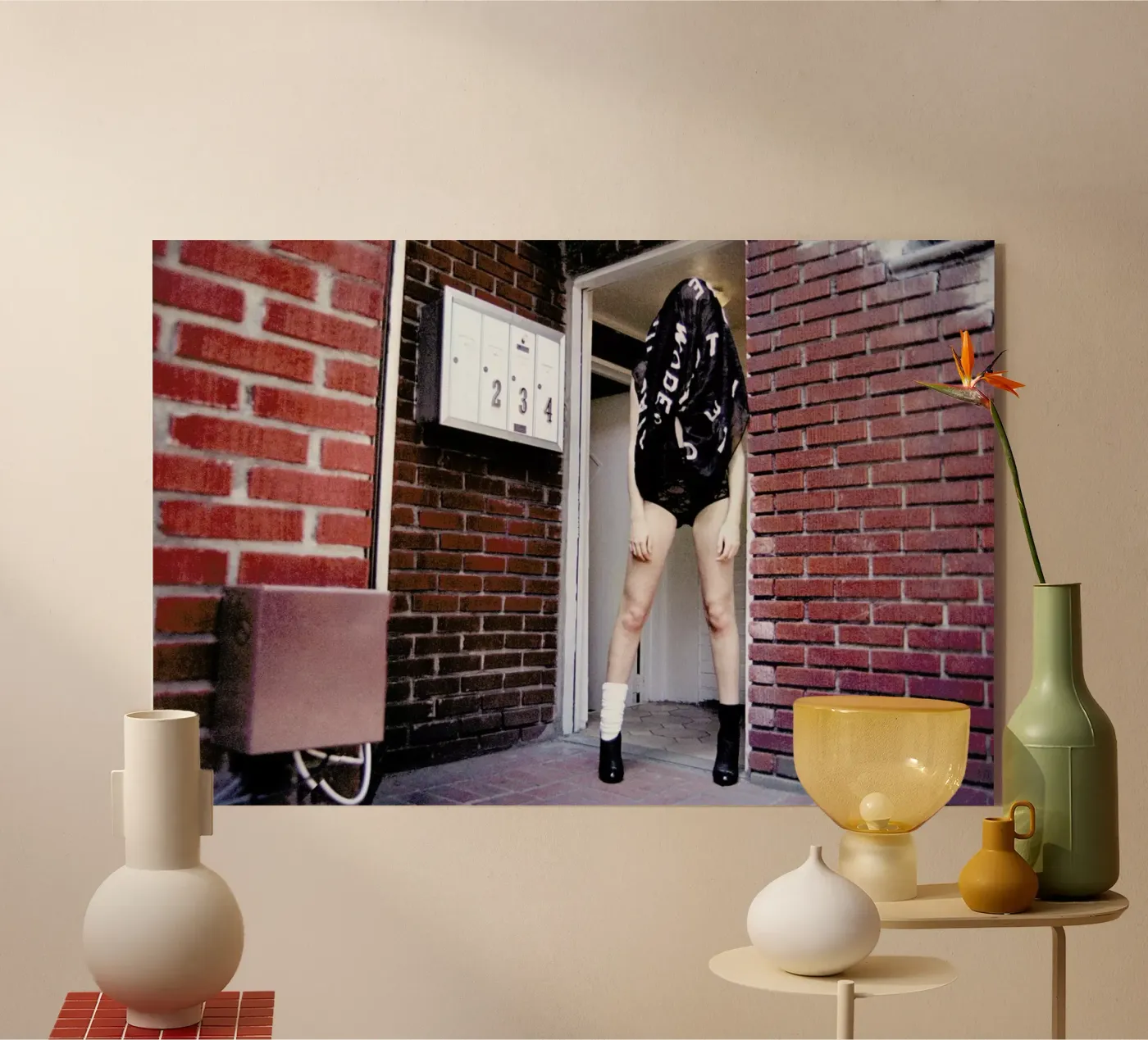 Covered up Acryl-Glas von Aysha Banos