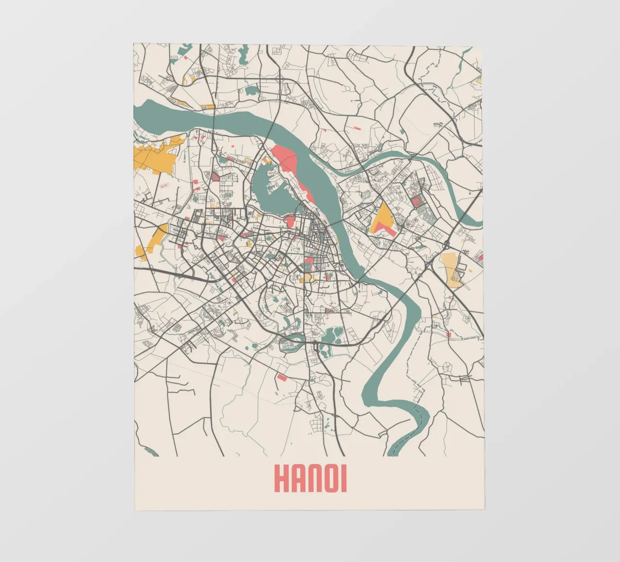 HANOI telo in pvc da Travelstudio