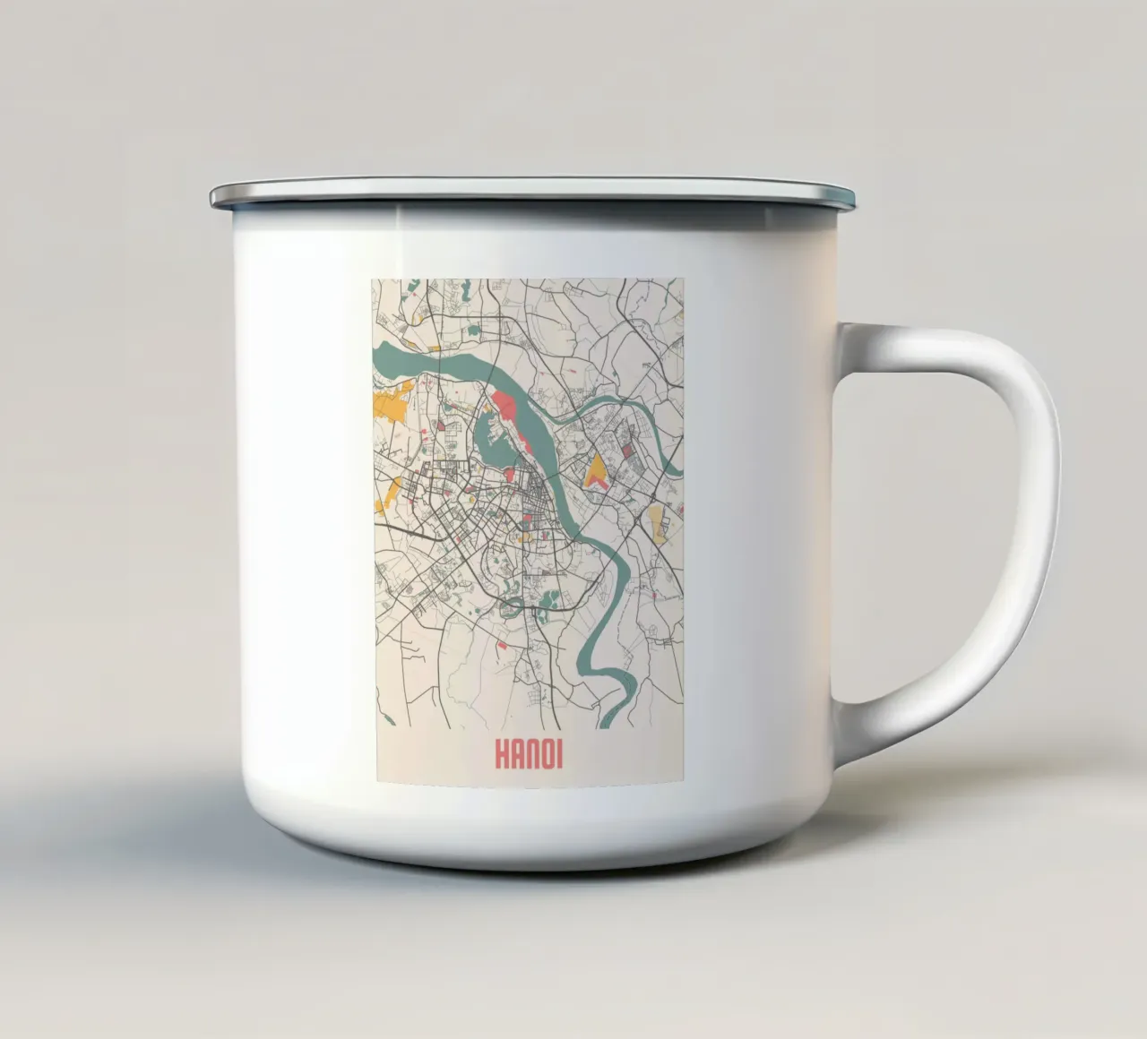 HANOI tazza in smalto da Travelstudio