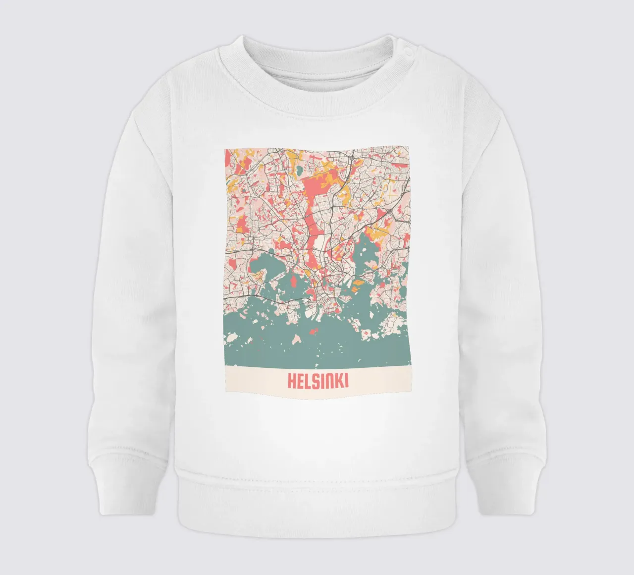 HELSINKI felpa neonato da Travelstudio