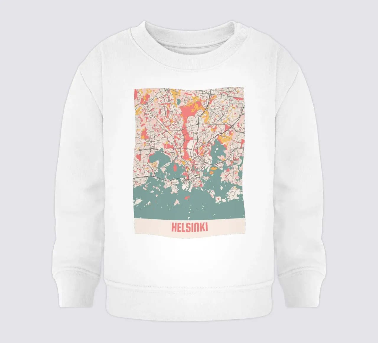 HELSINKI felpa neonato da Travelstudio
