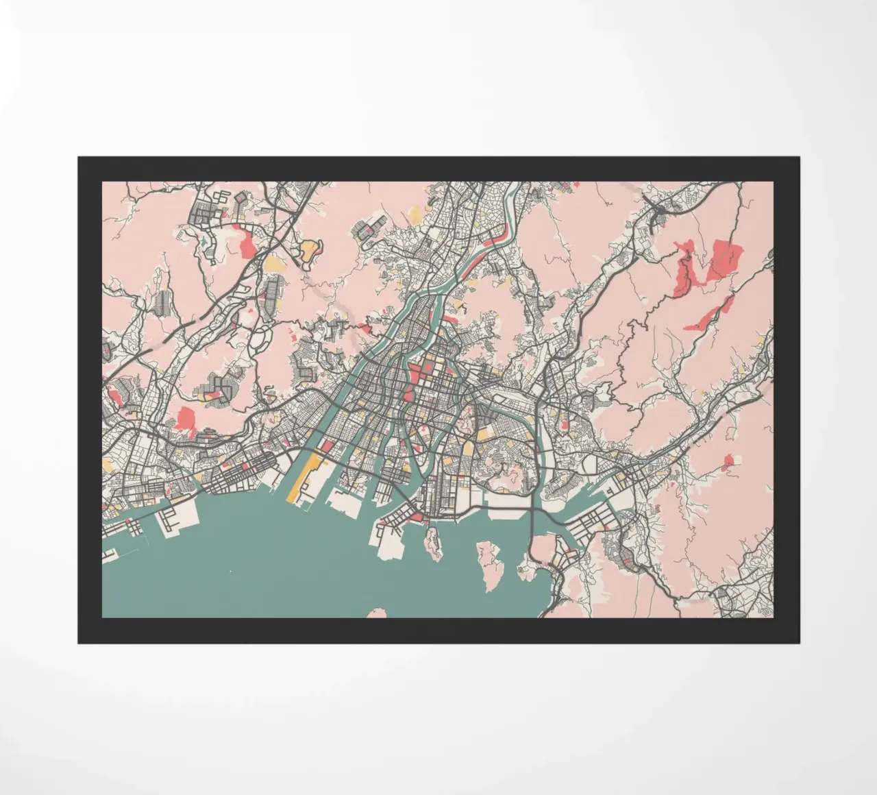 HIROSHIMA doormat by Travelstudio
