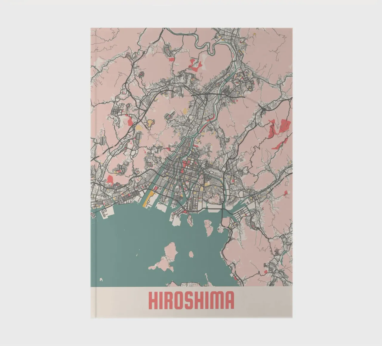 HIROSHIMA notebook by Travelstudio