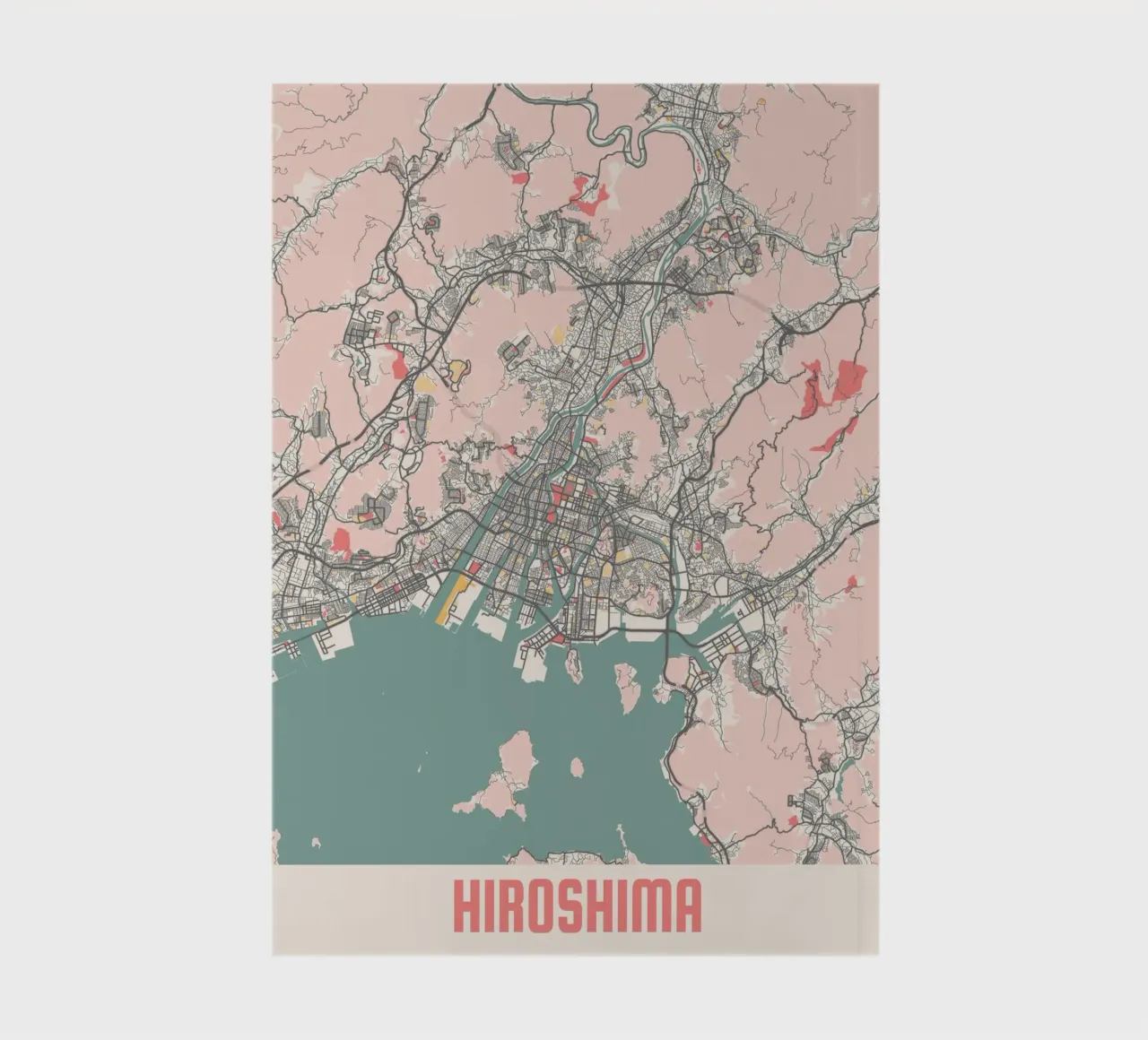 HIROSHIMA notebook by Travelstudio