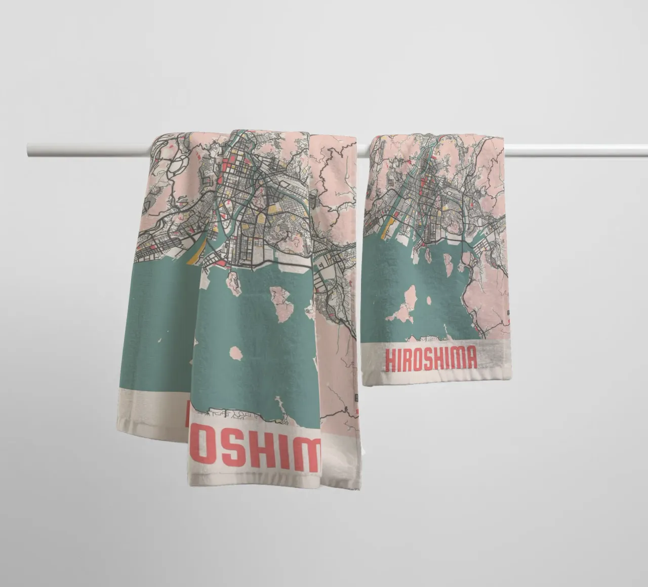 HIROSHIMA towel by Travelstudio
