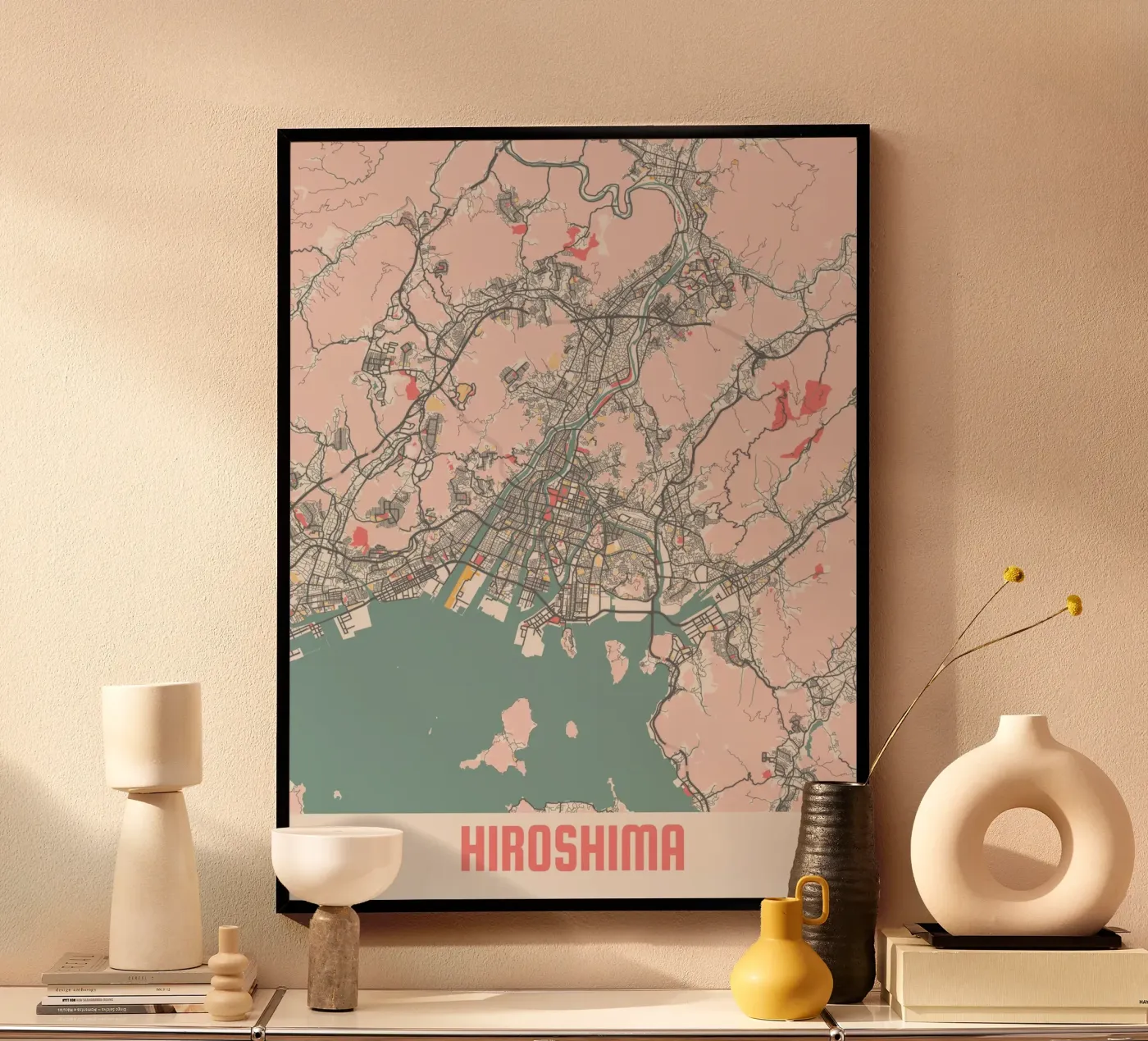 HIROSHIMA Poster von Travelstudio