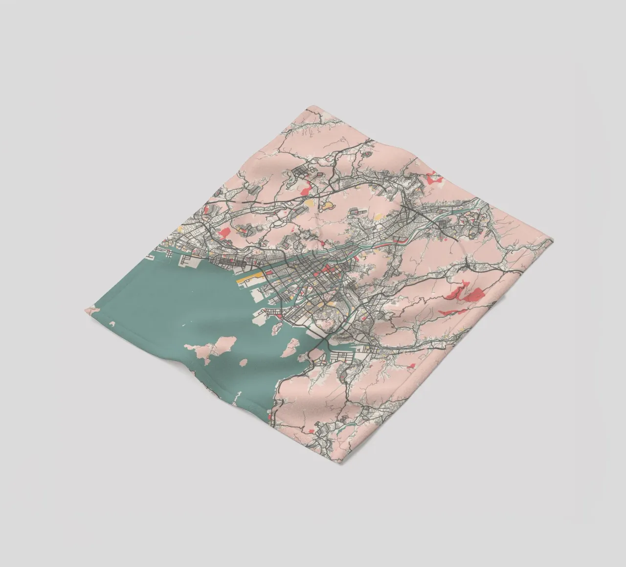 HIROSHIMA fleece blanket by Travelstudio