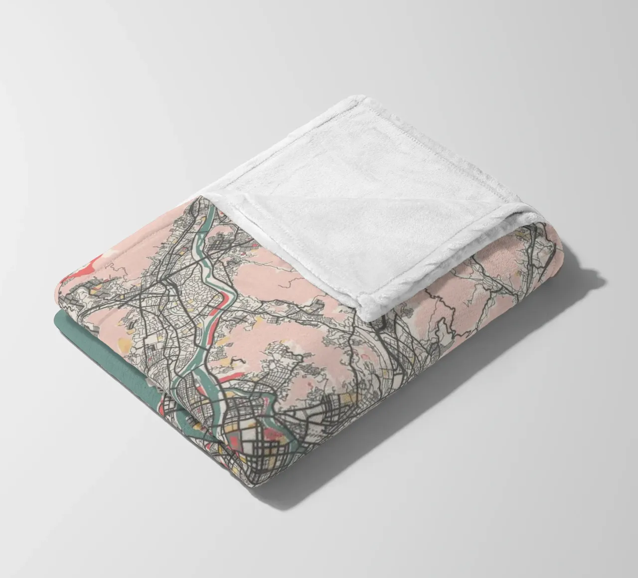 HIROSHIMA fleece blanket by Travelstudio
