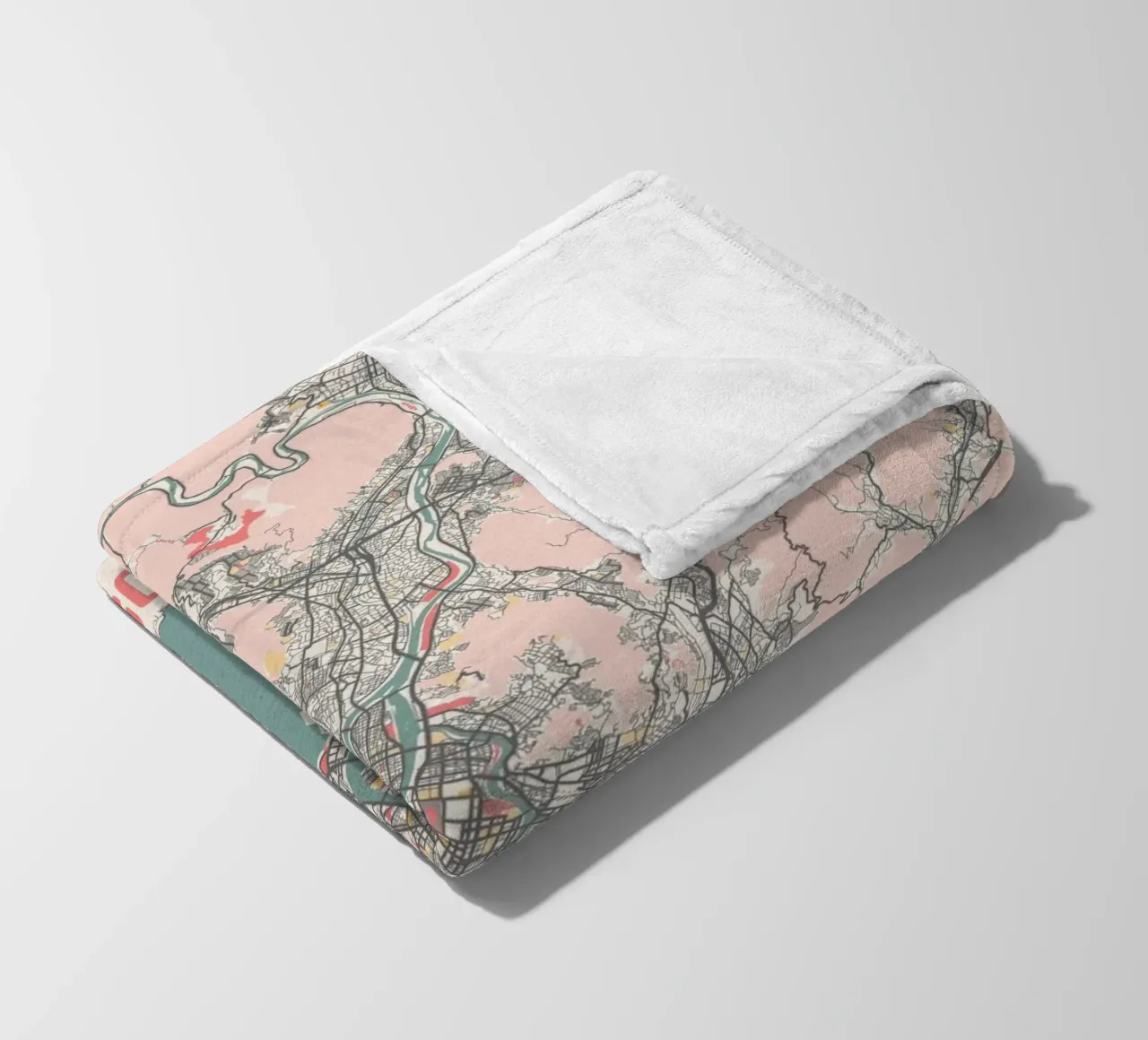 HIROSHIMA fleece blanket by Travelstudio