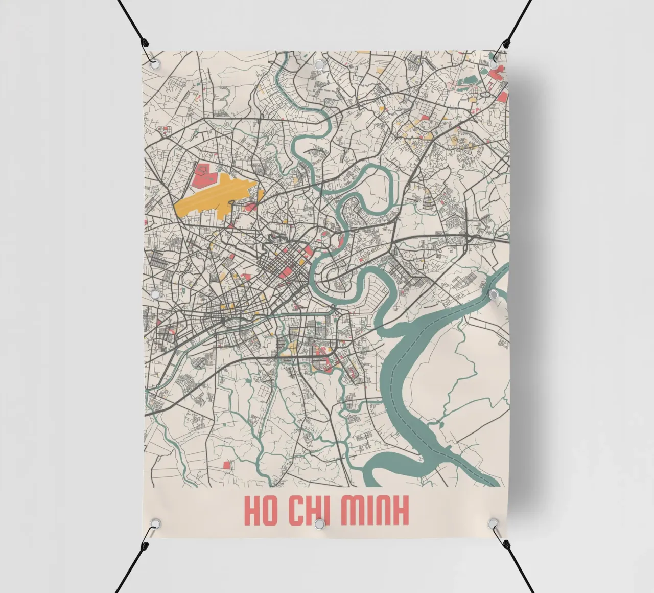 HO CHI MINH telo in pvc da Travelstudio