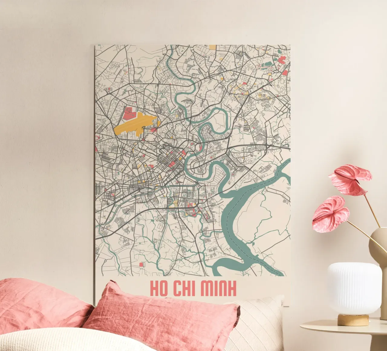 HO CHI MINH poster da Travelstudio