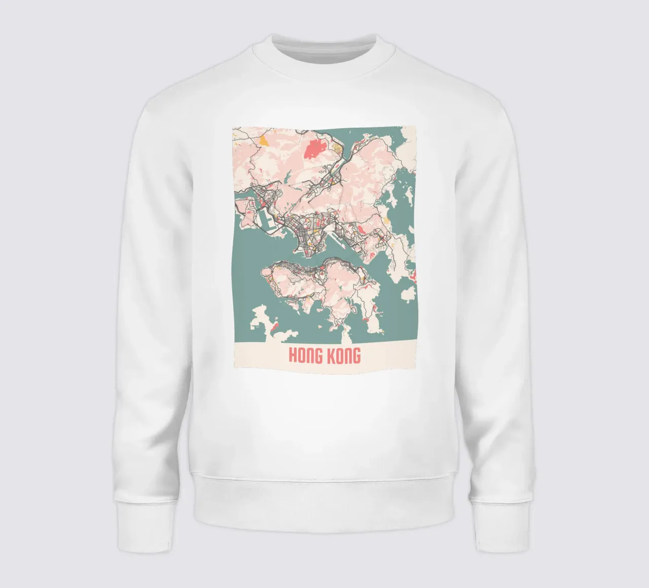 HONG KONG felpa da Travelstudio