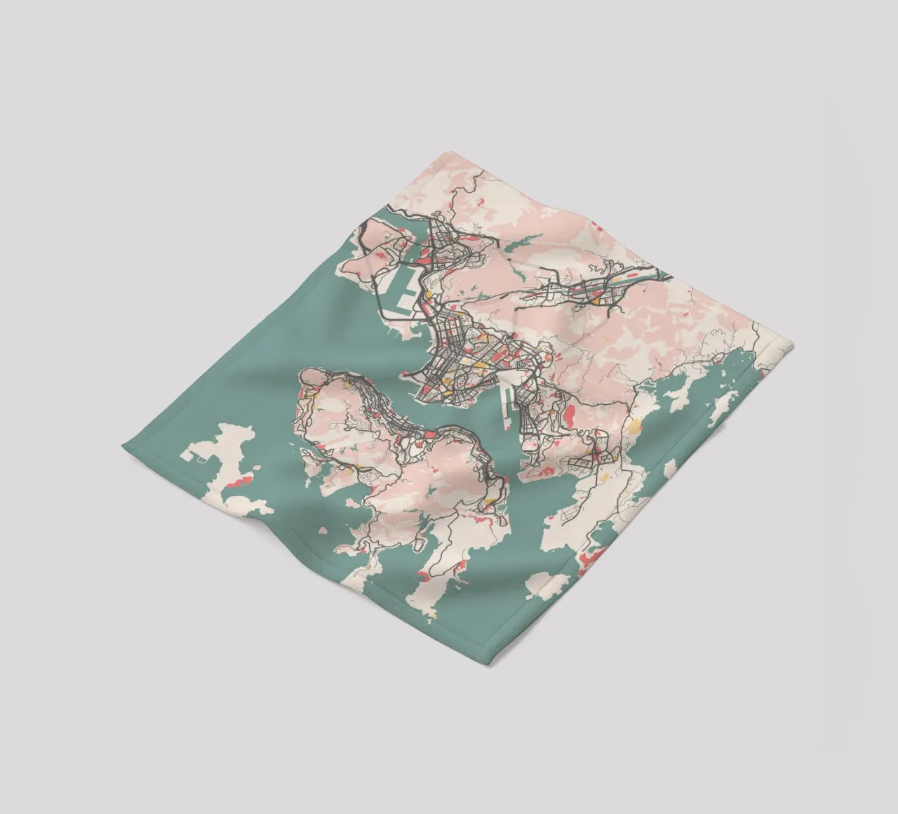 HONG KONG coperta in pile da Travelstudio