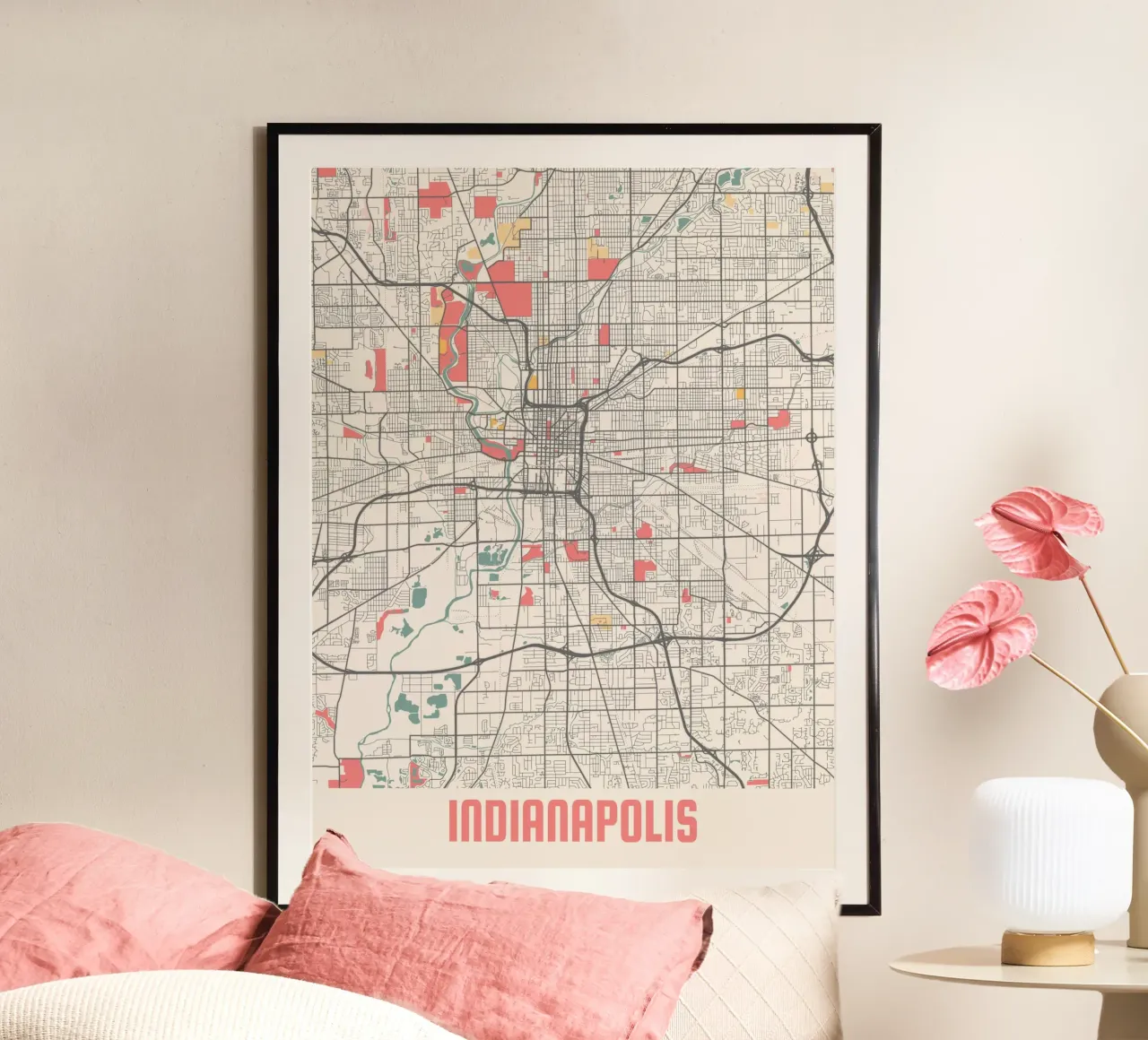 INDIANAPOLIS poster da Travelstudio