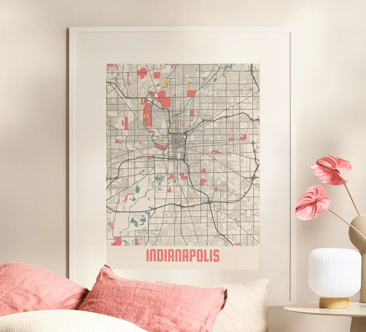 INDIANAPOLIS poster da Travelstudio