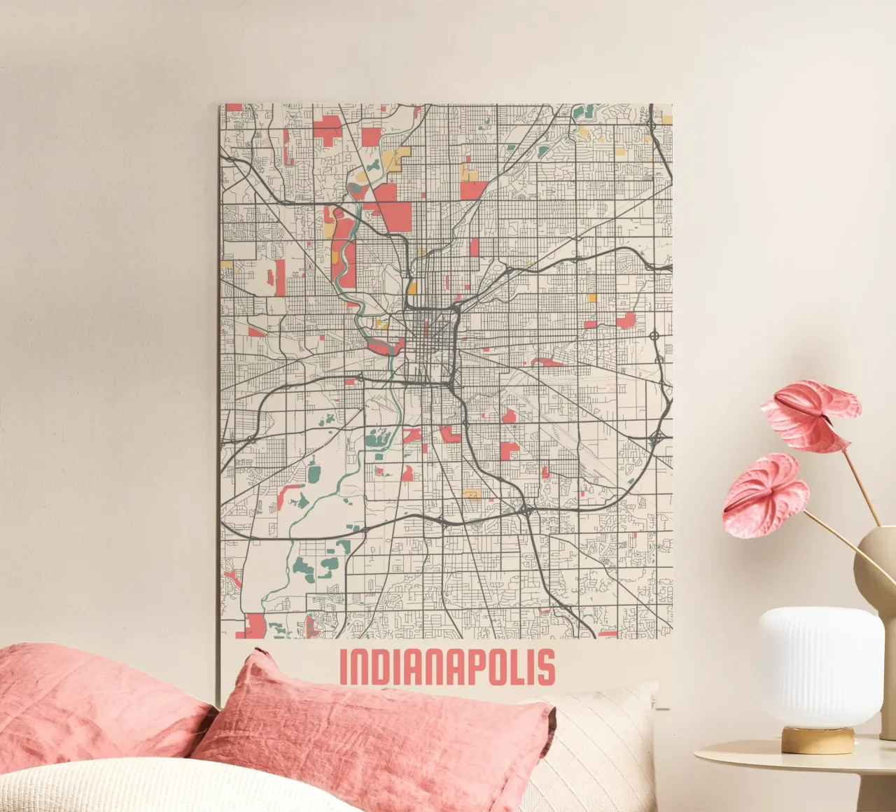 INDIANAPOLIS poster da Travelstudio