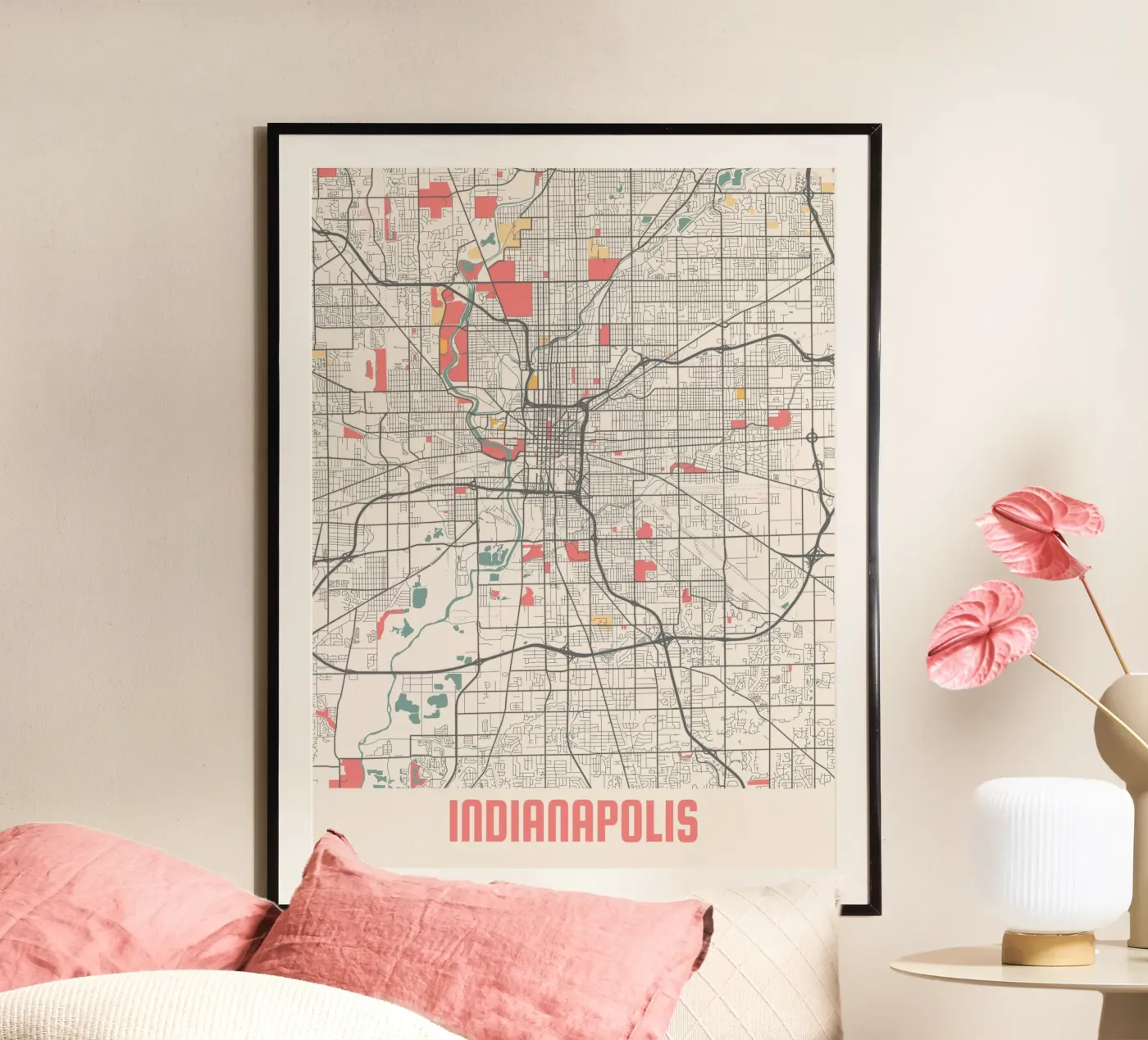 INDIANAPOLIS poster da Travelstudio