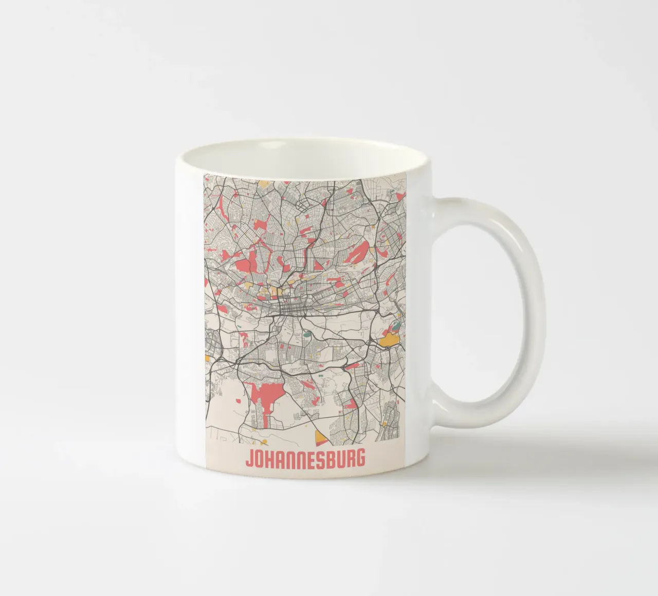 JOHANNESBURG tazza in ceramica da Travelstudio