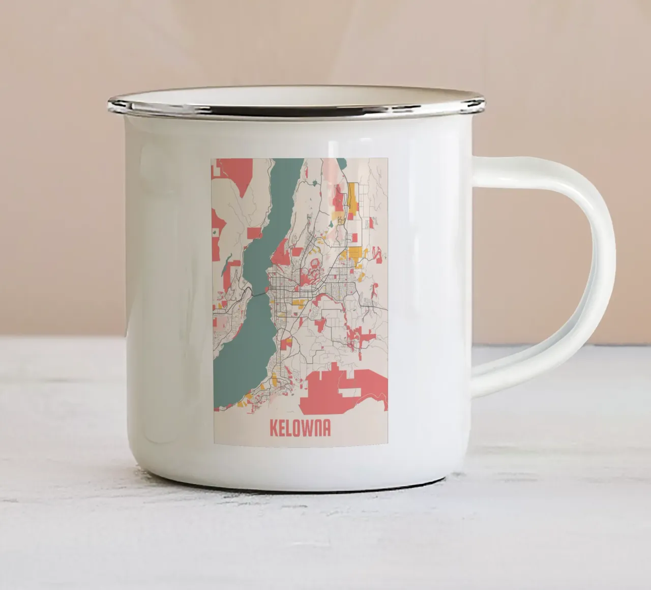 KELOWNA tazza in smalto da Travelstudio