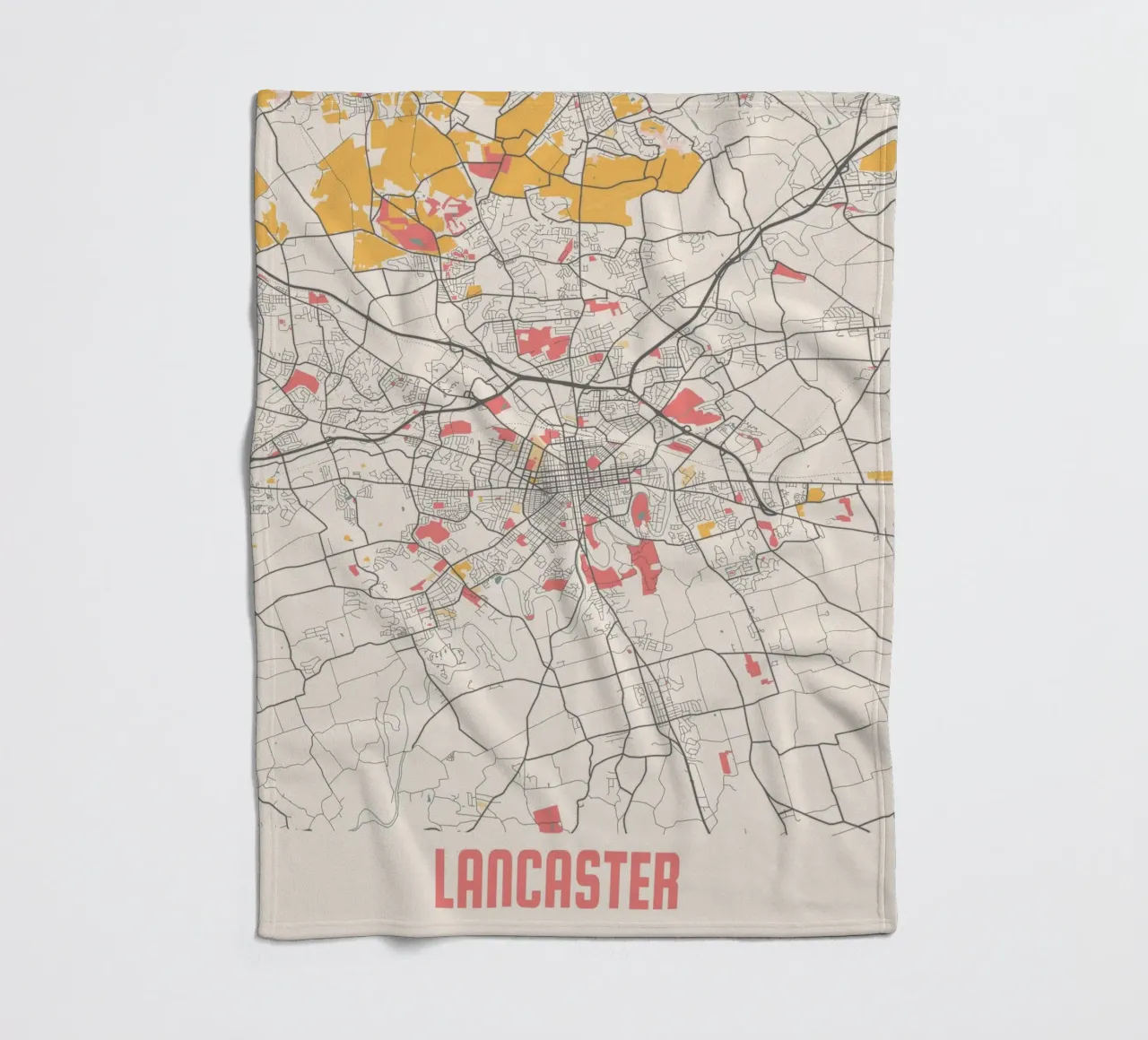LANCASTER coperta in pile da Travelstudio