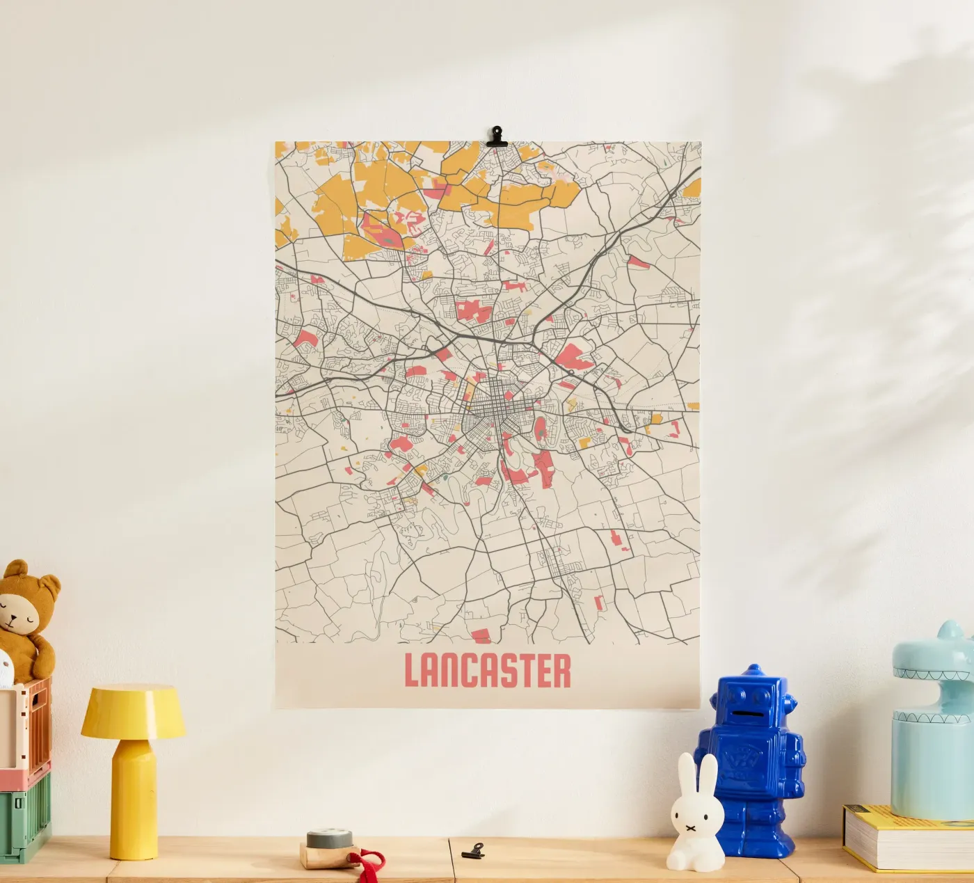 LANCASTER poster van Travelstudio