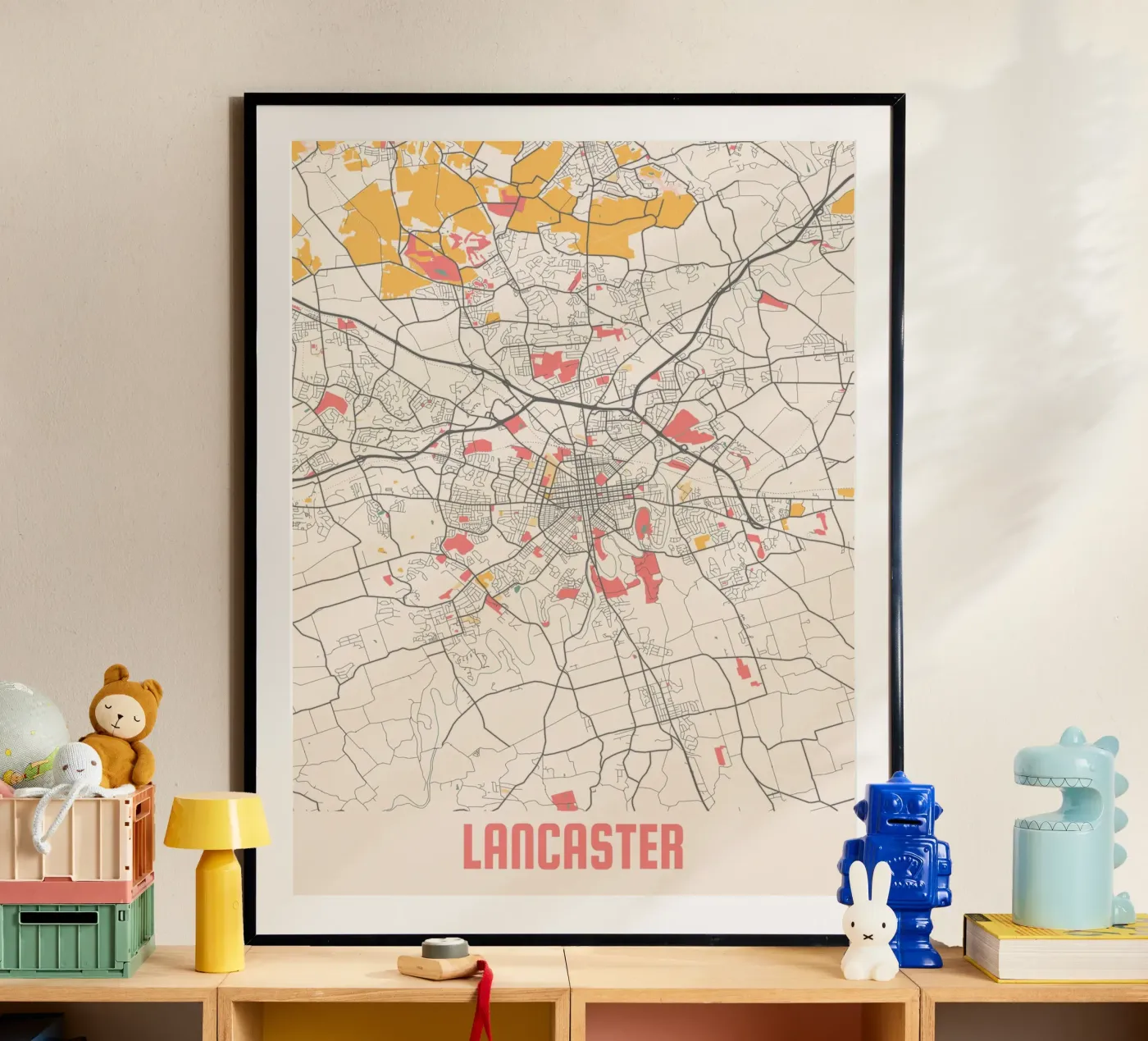 LANCASTER poster van Travelstudio