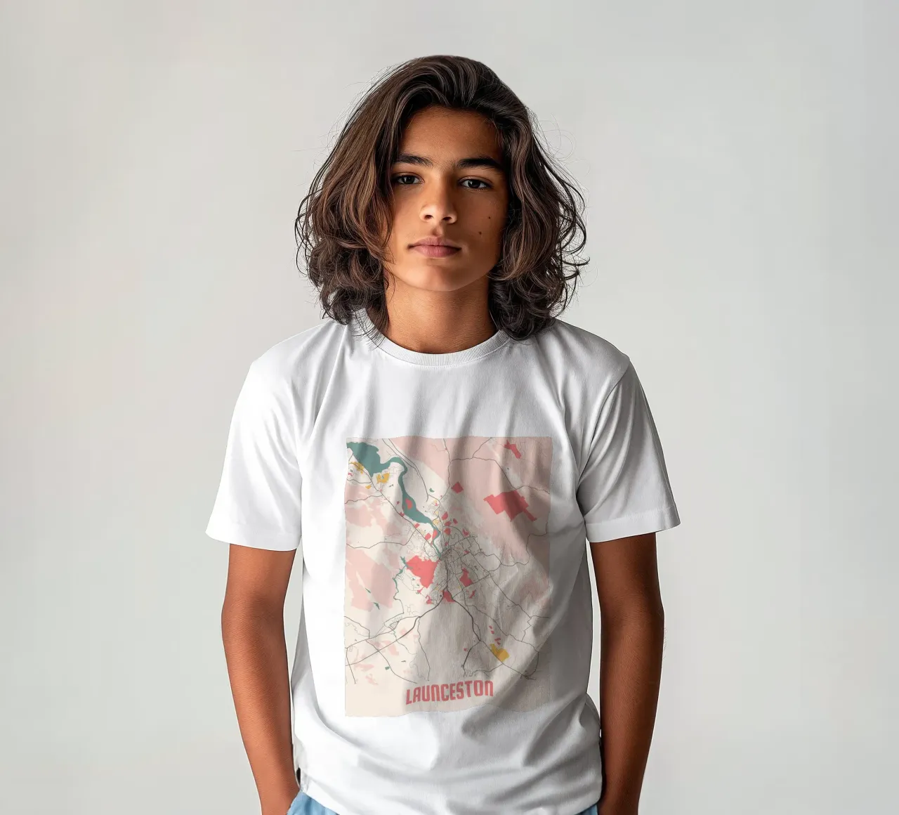 LAUNCESTON kids t-shirt by Travelstudio