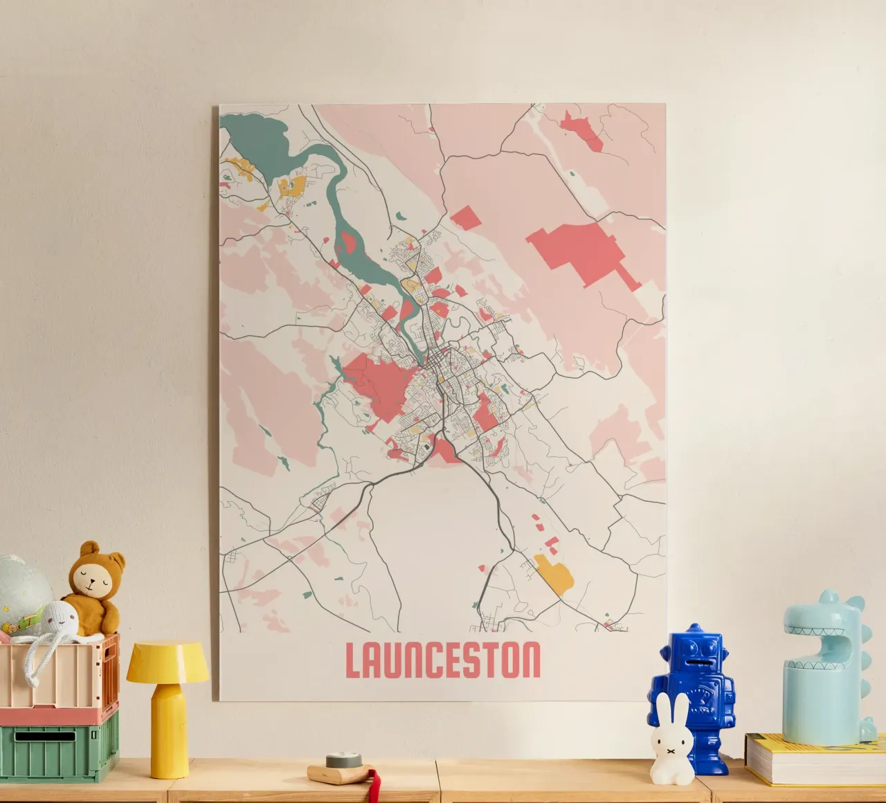 LAUNCESTON acrylic glass by Travelstudio