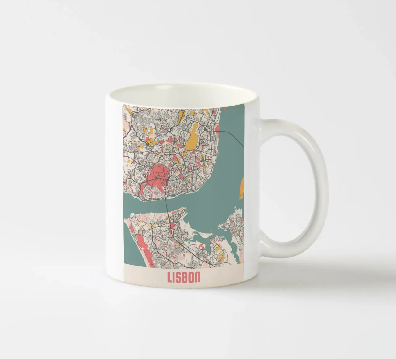 LISBON tazza in ceramica da Travelstudio