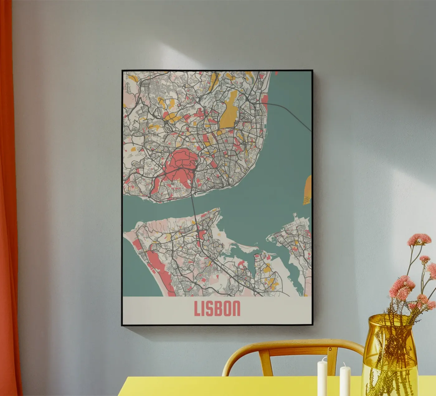 LISBON acryl van Travelstudio