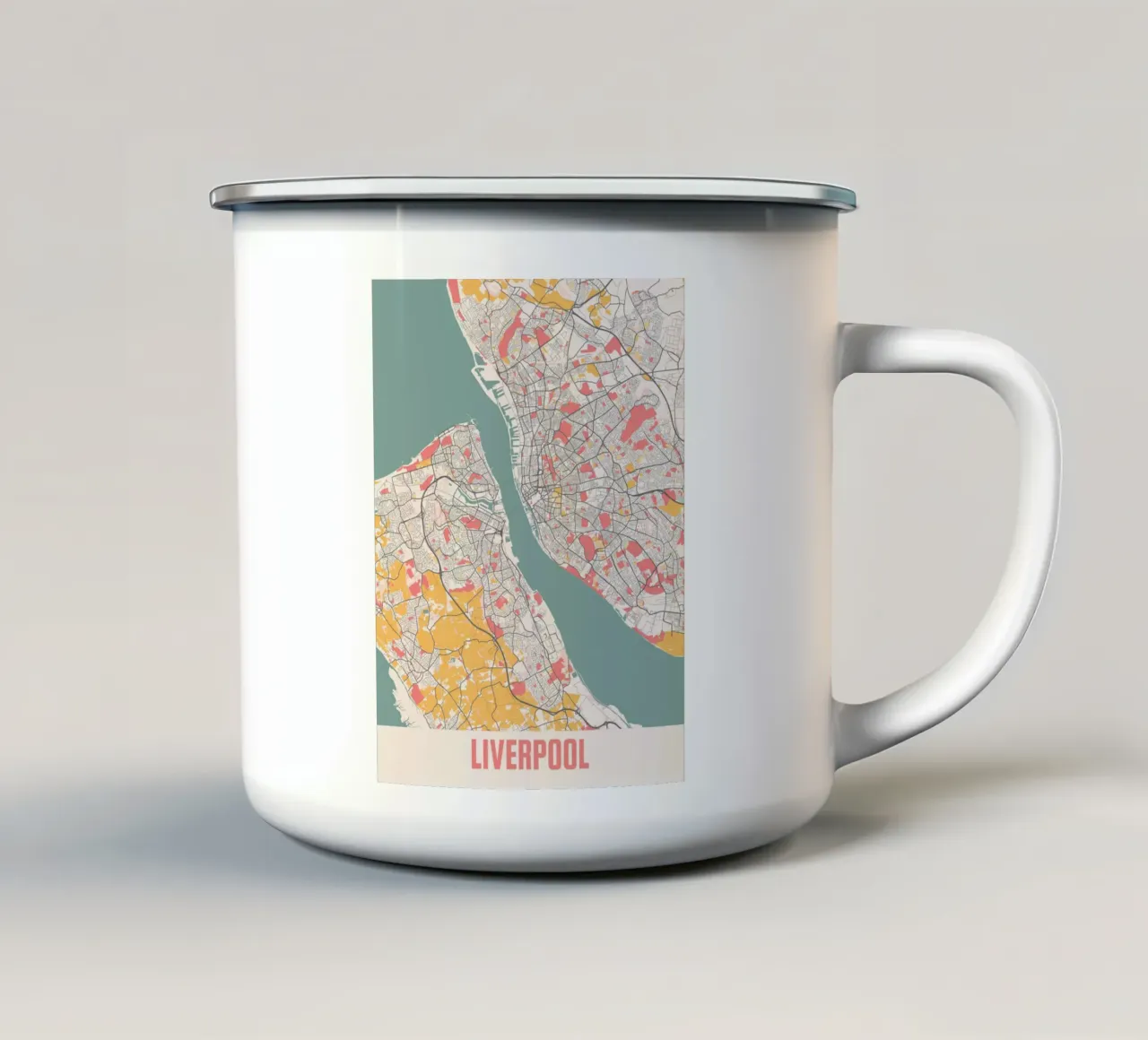 LIVERPOOL tazza in smalto da Travelstudio