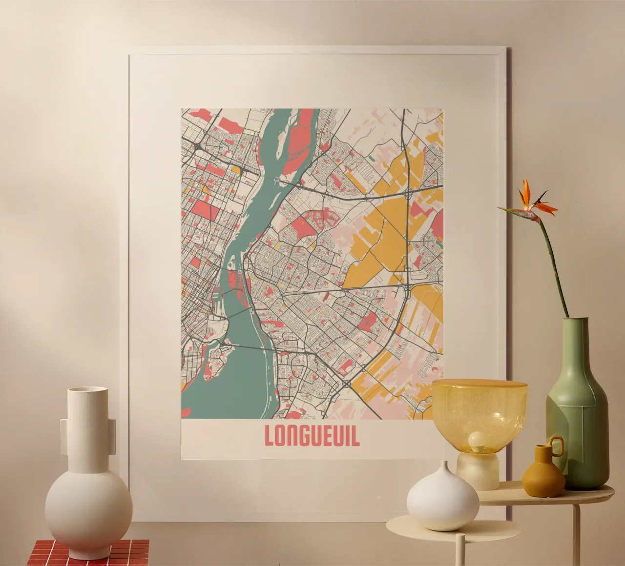LONGUEUIL poster da Travelstudio