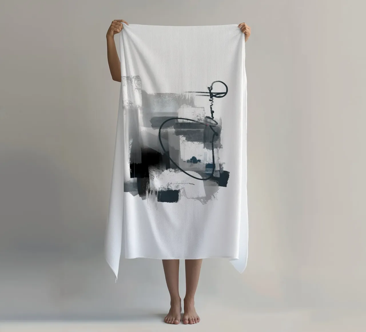 Silhouettes telo mare da LIMITED EDITION LETTERS