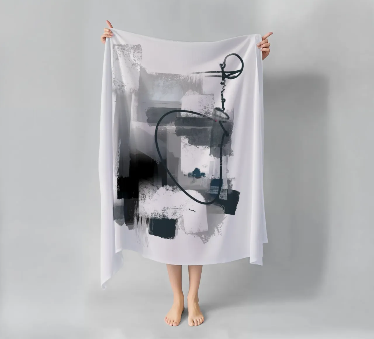 Silhouettes telo mare da LIMITED EDITION LETTERS
