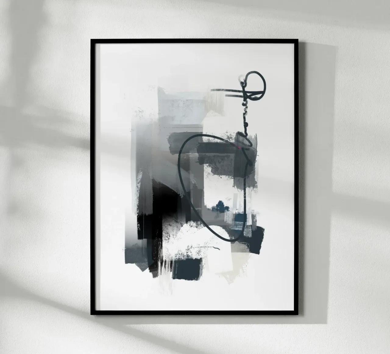 Silhouettes poster con telaio in legno da LIMITED EDITION LETTERS