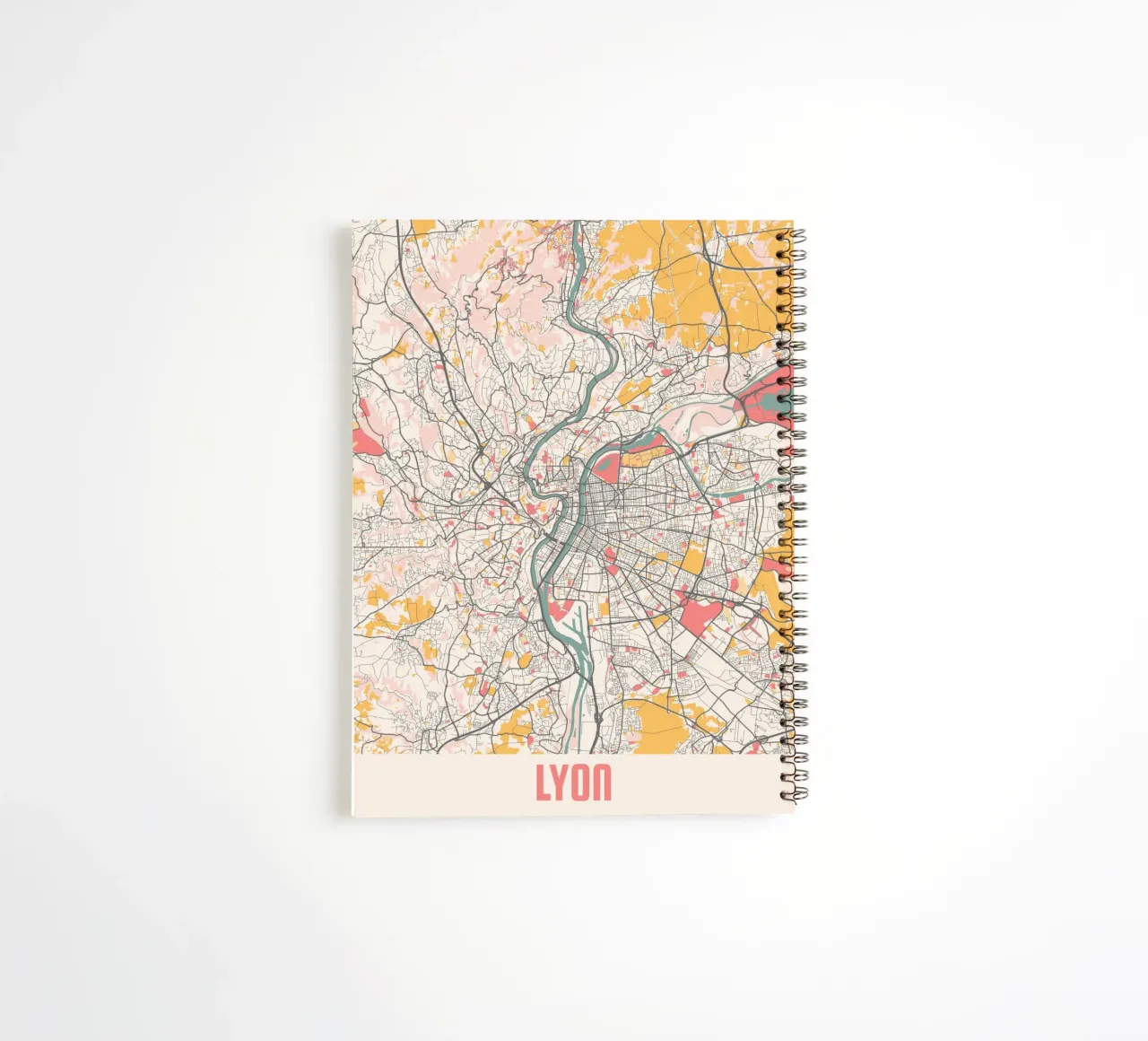 LYON spiral notebook by Travelstudio