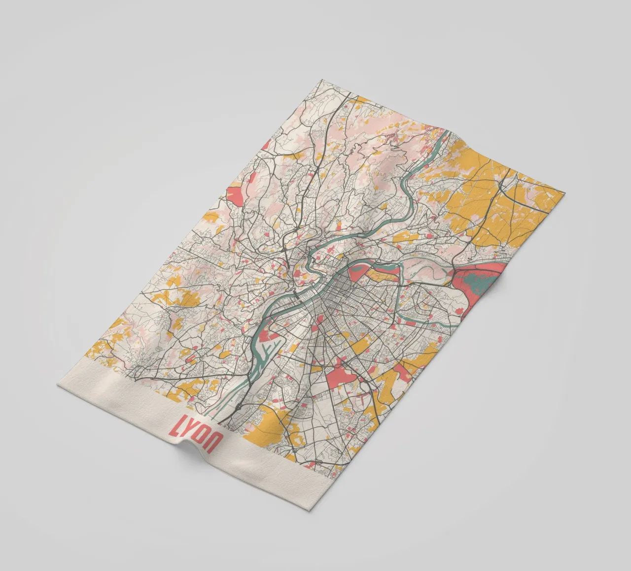 LYON beach towel by Travelstudio