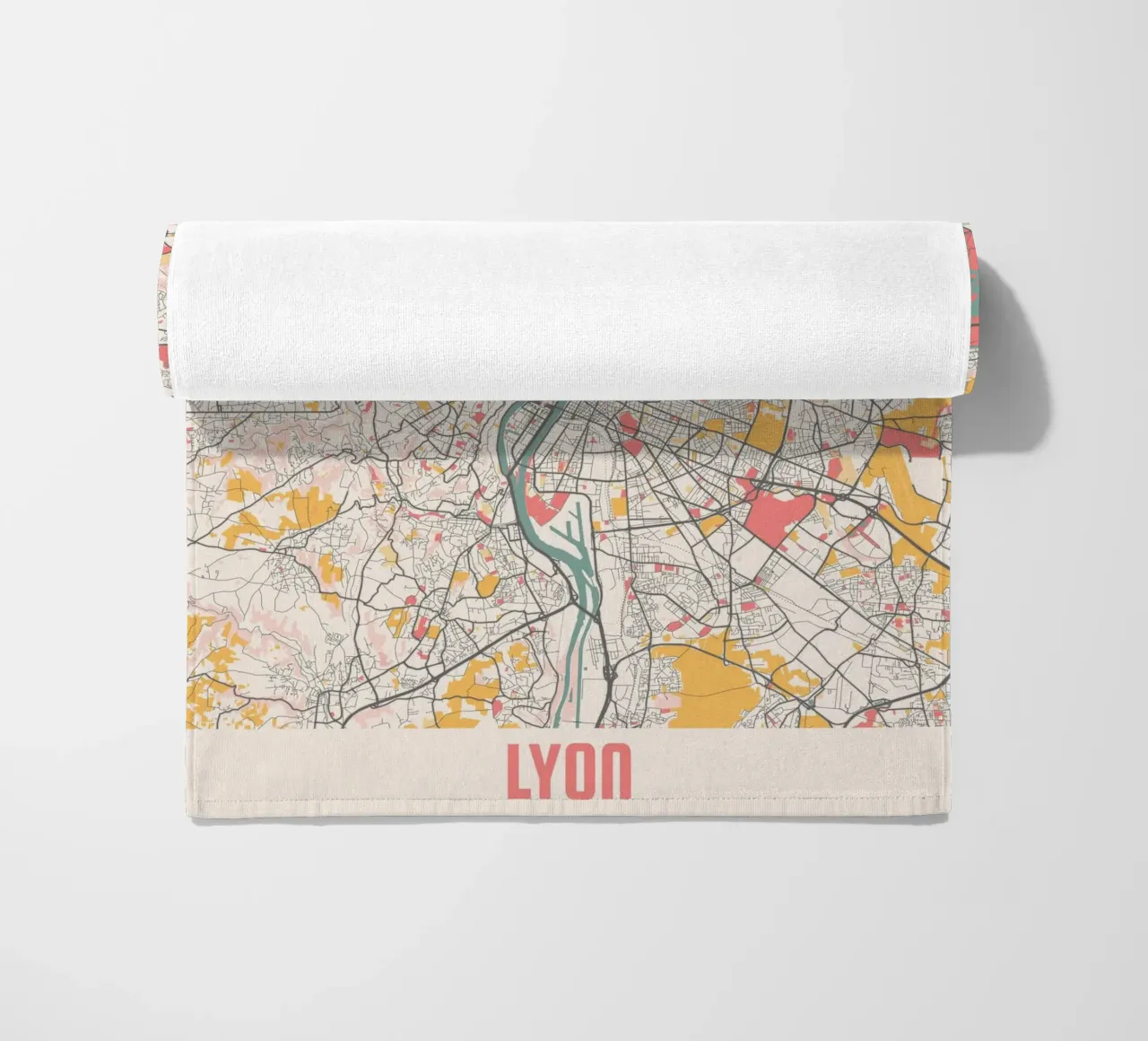 LYON beach towel by Travelstudio